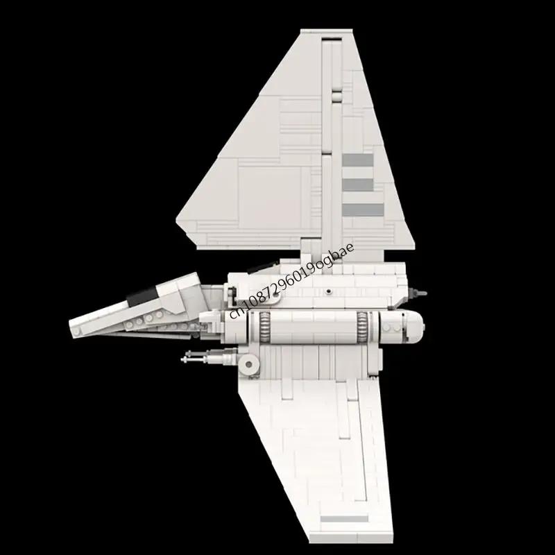 NEW 1213PCS star battle Movie MOC Impering Lambda-Class Shuttle model DIY creative ideas Child Toy Assembly Puzzle birthday Gift