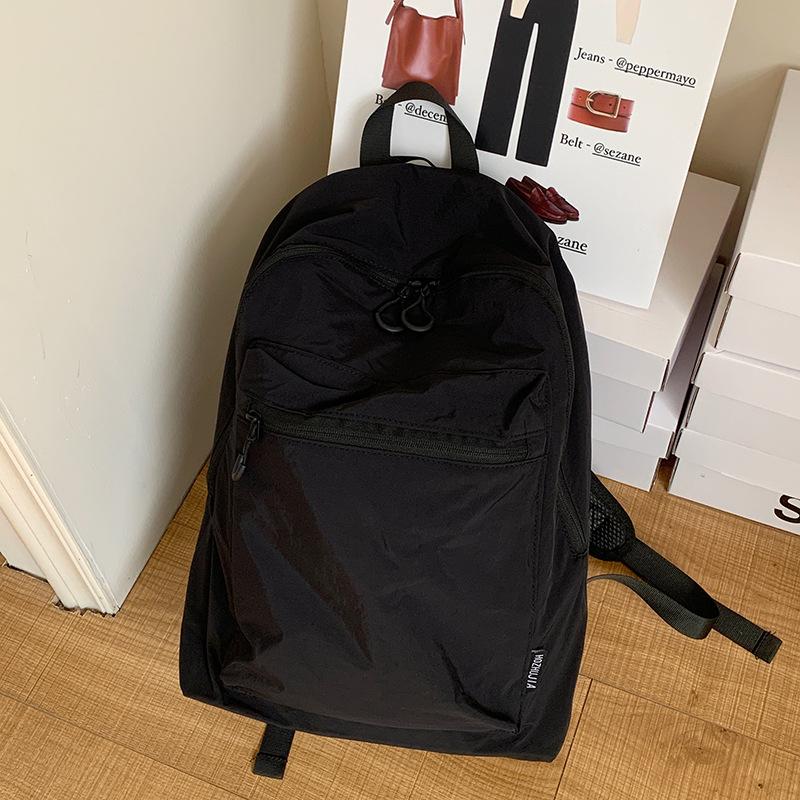 Japanese Style Small Fresh Backpack Women'S Simple Casual Schoolbag Junior High School Girls High School Students College Students Backpack