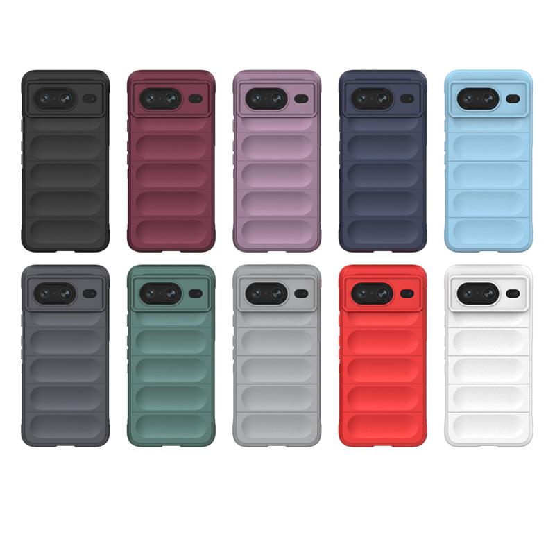 For Google Pixel 8 Case Cover For Google Pixel 8 7A 6A Bumper Soft Silicon Anti-slip Coque Funda Para Case For Google Pixel 8 5G