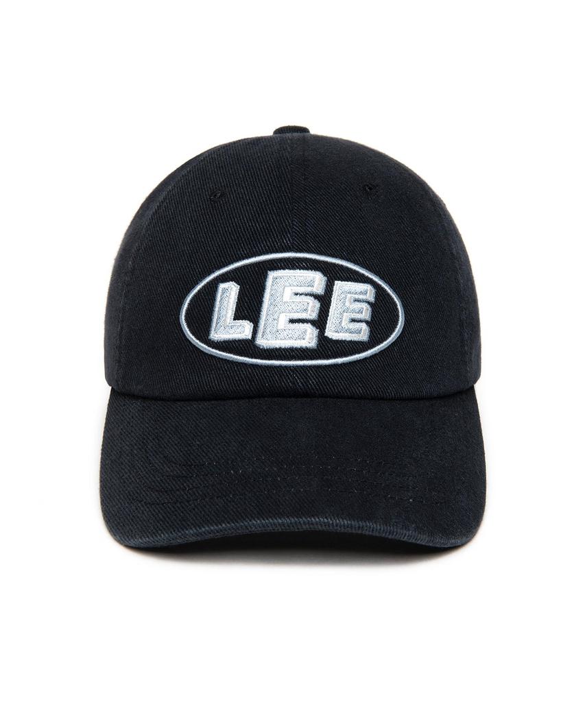 LEE Modified Oval Logo Ball Cap Charcoal