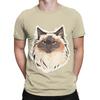 Fluffy Ragdoll Funny Graphic 100 Cotton TShirt Ragdoll Tees Tops For Unisex