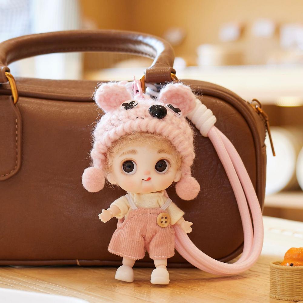 Lolita Doll Phone Charm, Bag Charm, Plush Toy, Articulated Doll, Dress-up Accessory
