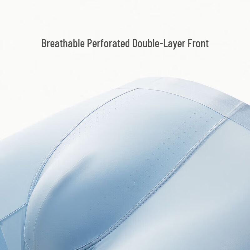 Shuya Men's 'Second Skin' 3A Antibacterial Ice Silk Seamless Boxer Briefs (3-Pack)