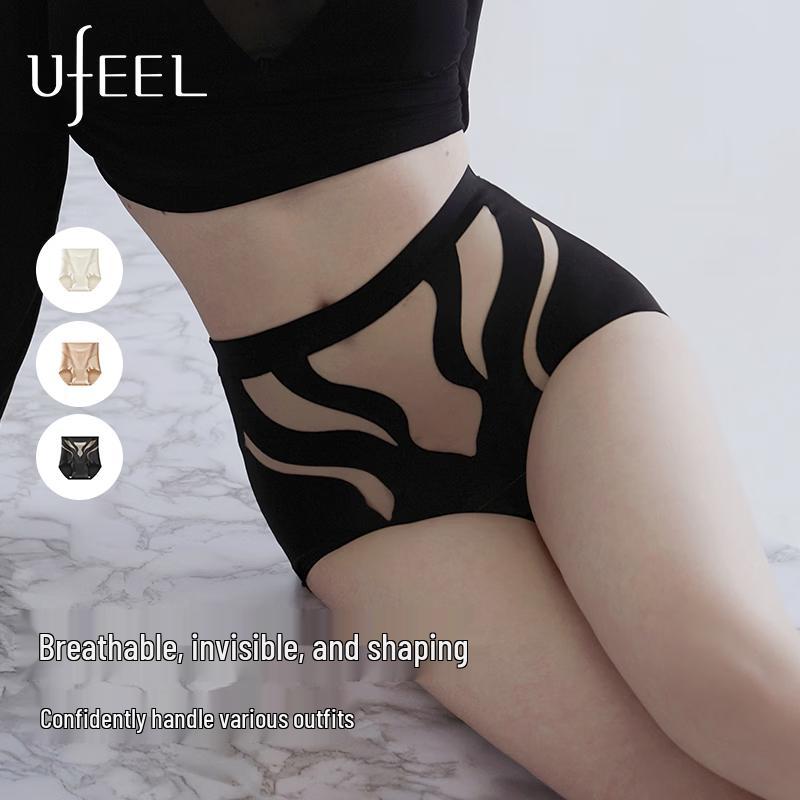 

Женские формирующие трусы UFEEL с высокой талией для контроля живота, мультипак 2XL (140-160 lbs)