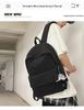 Mochila Leve de Grande Capacidade Unissex para Estudantes: Cor Sólida Simples, Cabe em Laptops, Perfeito para a Faculdade e o Ensino Médio.
