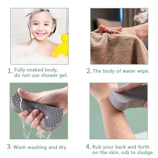 2Pcs Super Soft Exfoliating Bath Sponge Three-dimensional Bathing Sponge with Lanyard 3D Super Soft Exfoliating Body Scrubber