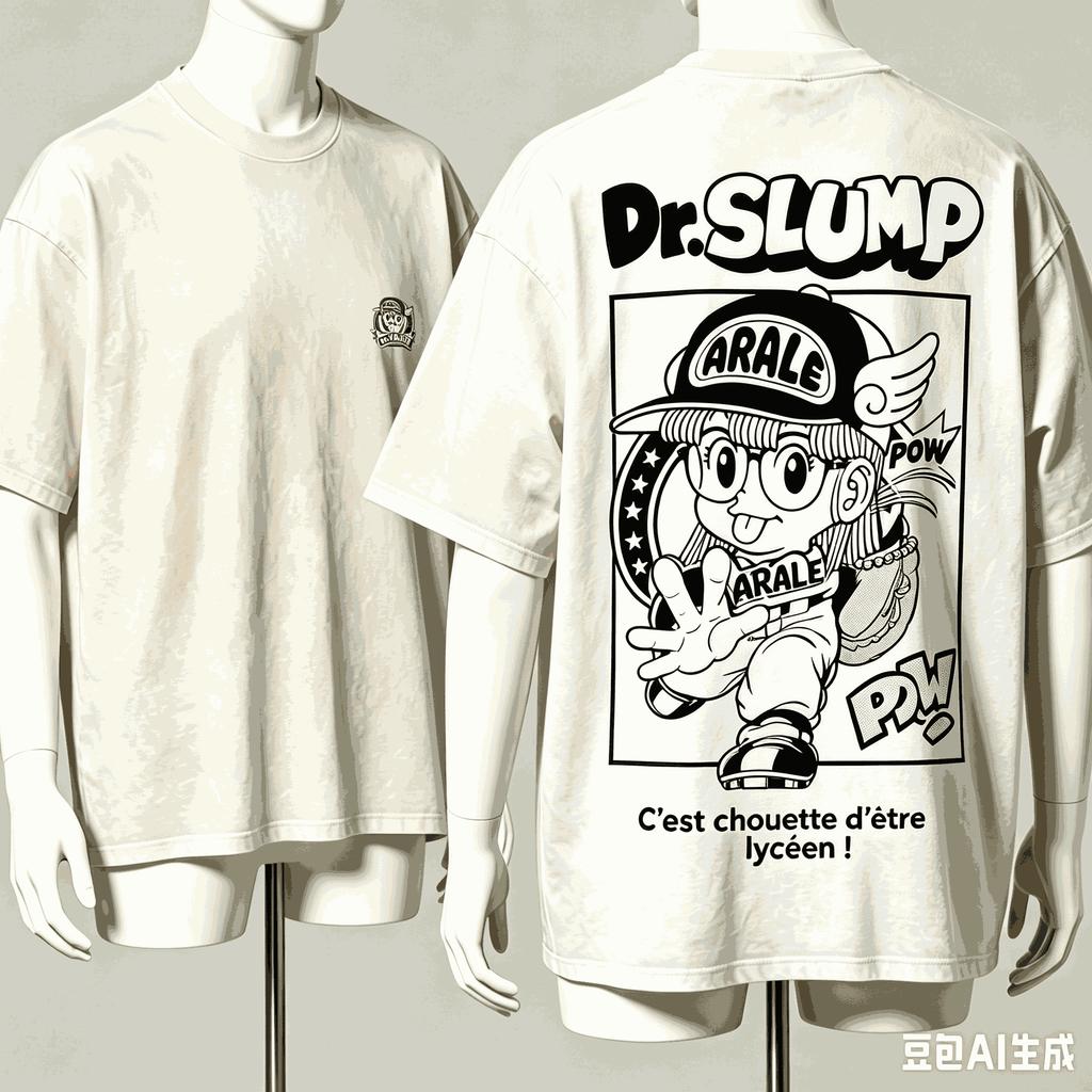 Dr Slump Of The Dark For Fan Gift Tshirt Unisex Unisex Harajuku Oversized Unisex Short Sleeve Streetwear High Quality Comfortable