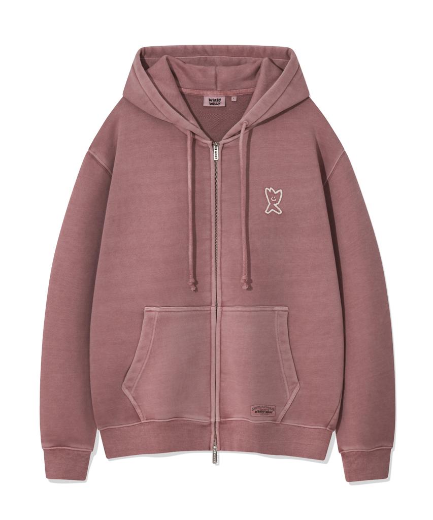 Wacky Willy Pigment Kiki Zip-Up Hoodie (3 Colors)