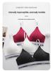 Women's Pure Cotton Sports Wrap Top - Sexy, Wire-Free Bra with Beautiful Back - Comfortable & Breathable