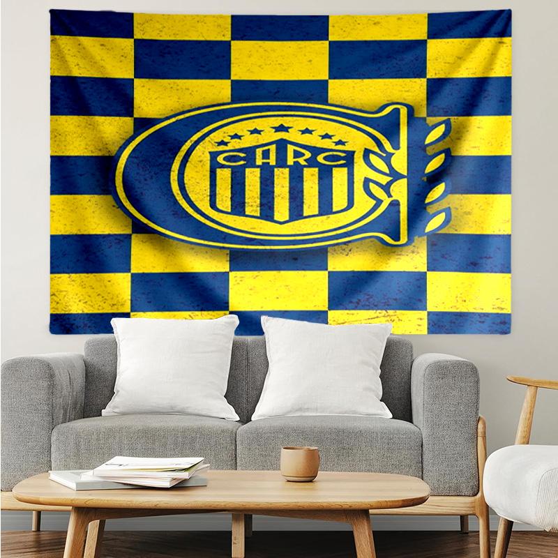 Rosario Central Crest Tapestry Hanging for Bedroom,Livingroom, Playroom,Decor Art Room Wall Tapestry Holiday and Birthday Gifts