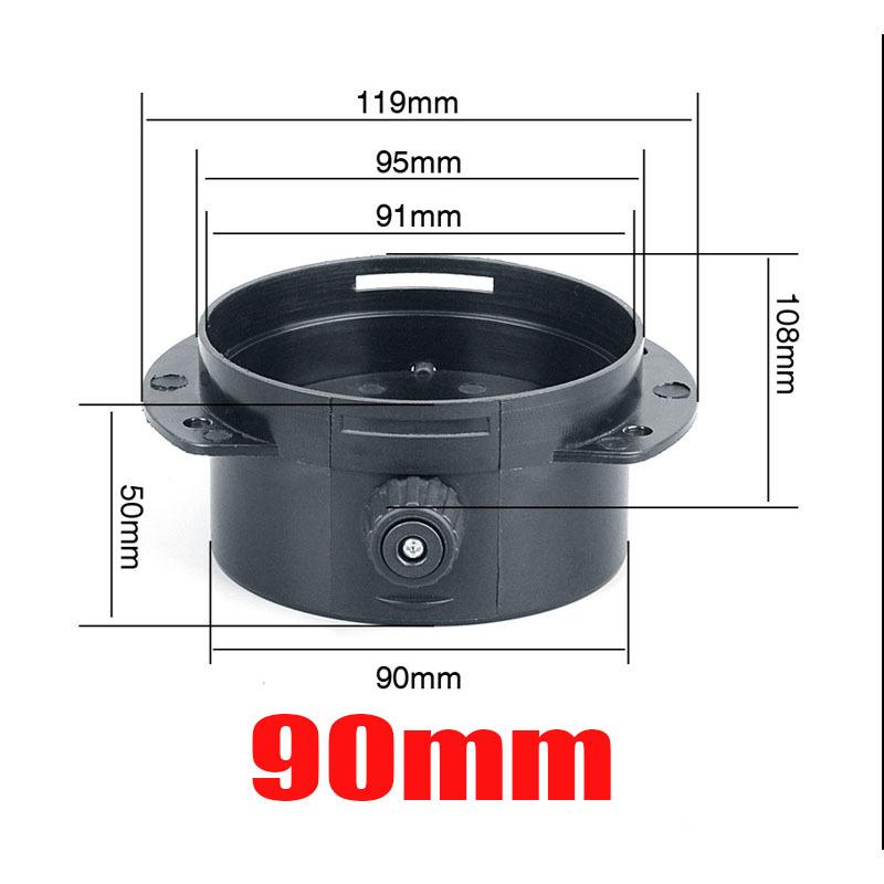 60/75/90Mm Ducting Reducer Outlet Adaptor Converter for Webasto Parts Parking Exhaust Pipe Connector Closable Open Regulatin
