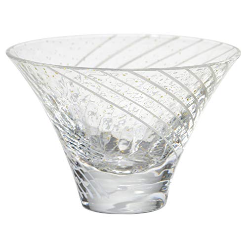 

Toyo Sasaki Glass Edo Glass Yachiyo Kiln Yukimi Sake Cup, 80ml, Made in Japan, Sake Glass, Perfect Gift for Respect for the Aged Day, Father s Day, Mo