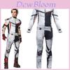Descendants Carlos Cosplay Costume Adult Jumpsuit Long Sleeve Fancy Dress For Halloween
