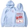 Sudaderas Kid Harpoon Hoodies Harry's House Long-sleeved Gothic Soft Sweatshirt With Pocket Grunge Clothes Moletom Fleece Hoody