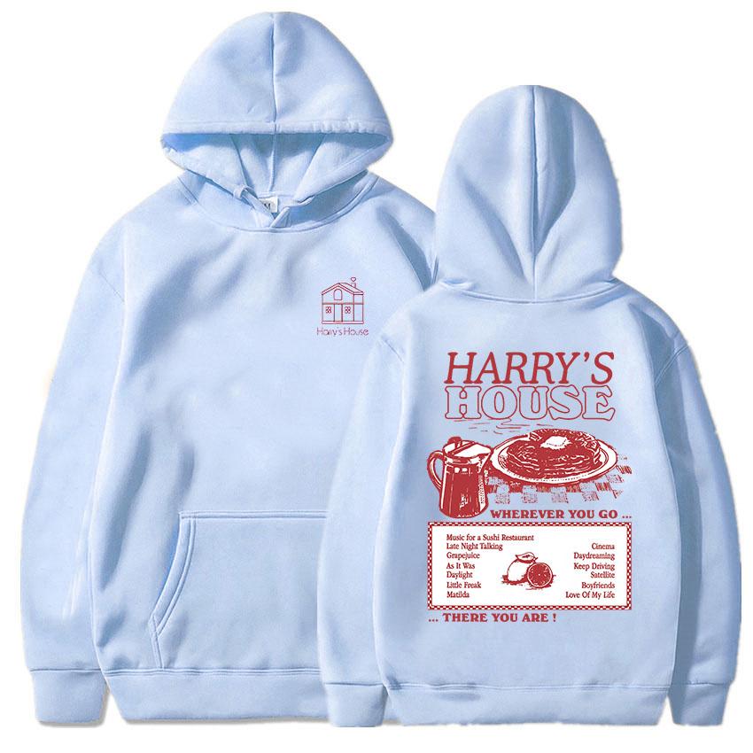Sudaderas Kid Harpoon Hoodies Harry's House Long-sleeved Gothic Soft Sweatshirt With Pocket Grunge Clothes Moletom Fleece Hoody
