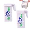 2Pcs Plastic Japanese Style Milk Box Sealing Clip Milk Carton Sealing Clip Beverage Sealing Clip For Milk Powder Chips Bags