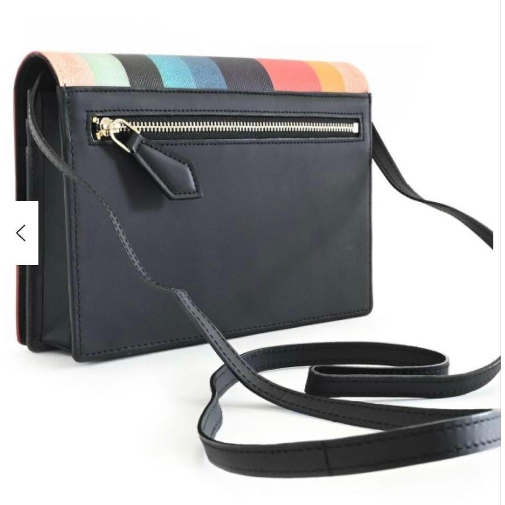 Used Paul Smith multi-stripe shoulder bag