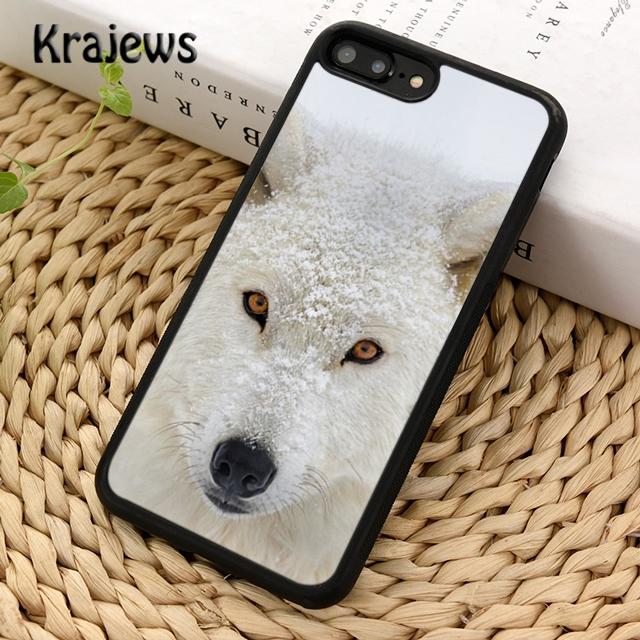Krajews Vytí vlka pod měsícem vzor Pouzdro na telefon Pro iPhone 14 6s 7 8 plus X XR XS 11 12 13 pro max Samsung S21 S22ultra