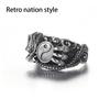 Men Copper Ring Banquet Ceremony Wedding Adults Modern Style Simple Design Portable Fashionable Rings Decoration Jewelry