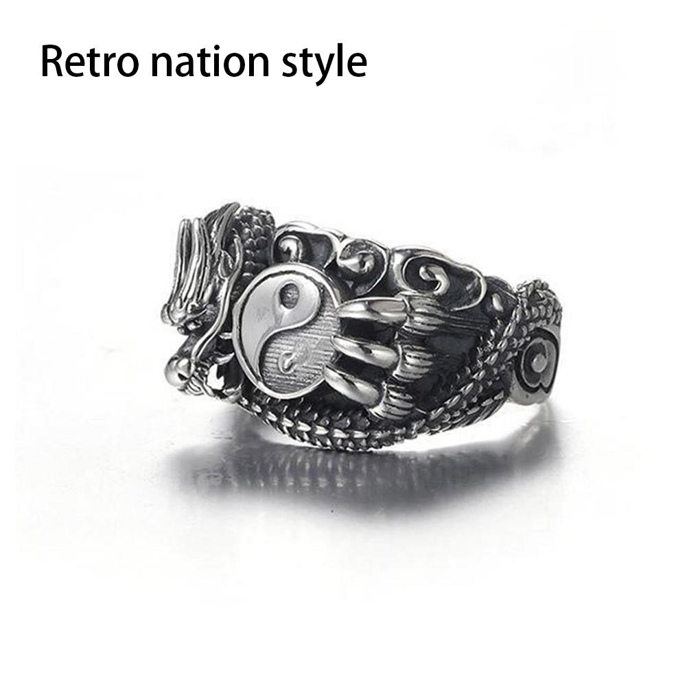 Men Copper Ring Banquet Ceremony Wedding Adults Modern Style Simple Design Portable Fashionable Rings Decoration Jewelry