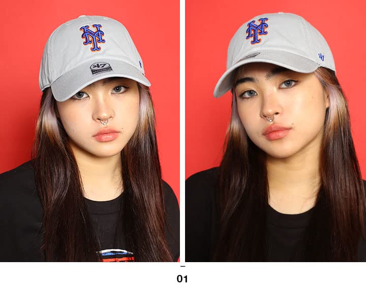 Forty Seven New York Mets Clean Up Storm Storm New York Mets Clean Up Cap Hat '47 /