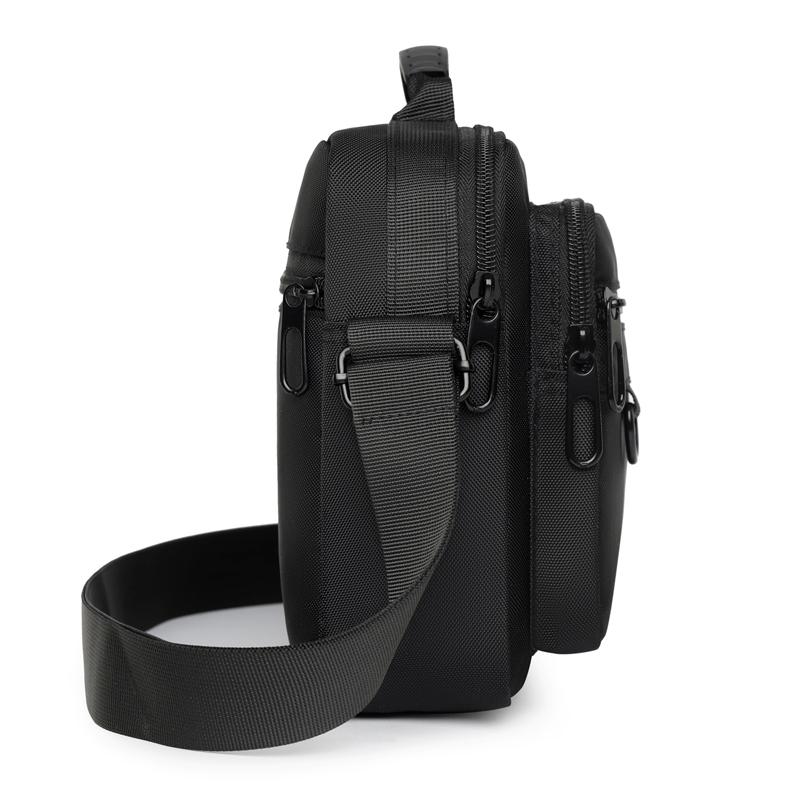 Nuovo uomo multifunzionale Oxford petto borsa moda casual monospalla tracolla impermeabile borsa per telefono