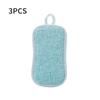 Double Sided Kitchen Cleaning Sponge Kitchen Cleaning Sponge Scrubber Sponges for Dishwashing Bathroom Clean Accessorie