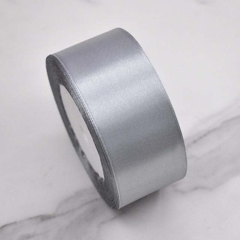 Hanfan 4cm Satin Ribbon for Wedding, DIY Crafts, Cake Decoration, Fresh Flowers & Gift Packaging.