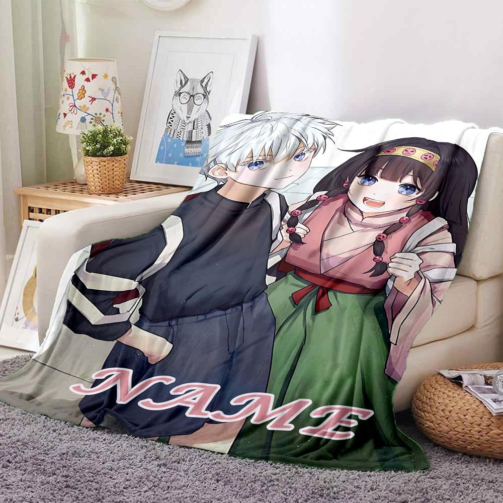 Custom 1pc Name's Adventure Blanket, Soft And Comfortable Blanket, Casual Warm, Camping Travel Blanket, Birthday Gift Q912129