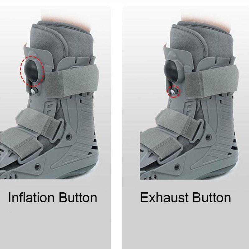 Boot Foot Fracture Cast Walking Boots Ankle Fibula Injury Foot Support Fixation Bracket Adjustable Cam Walker
