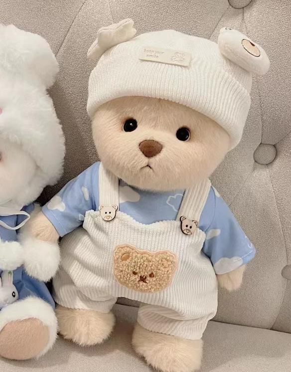 Jucărie de pluș Lina Bear de 30 cm cu pijama de travestit