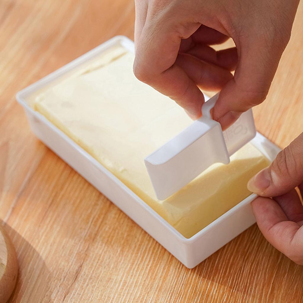 Butter Cut Organizer Cheese Storage Box Cheese Container Keeper With Cutter Tool Food Storage Cases Kitchen Supplies
