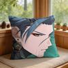 Ji Yan Wuthering Waves Cute Cushion Cover Square Short Plush Pillow Case Living Room Sofa Home Decor Funda X