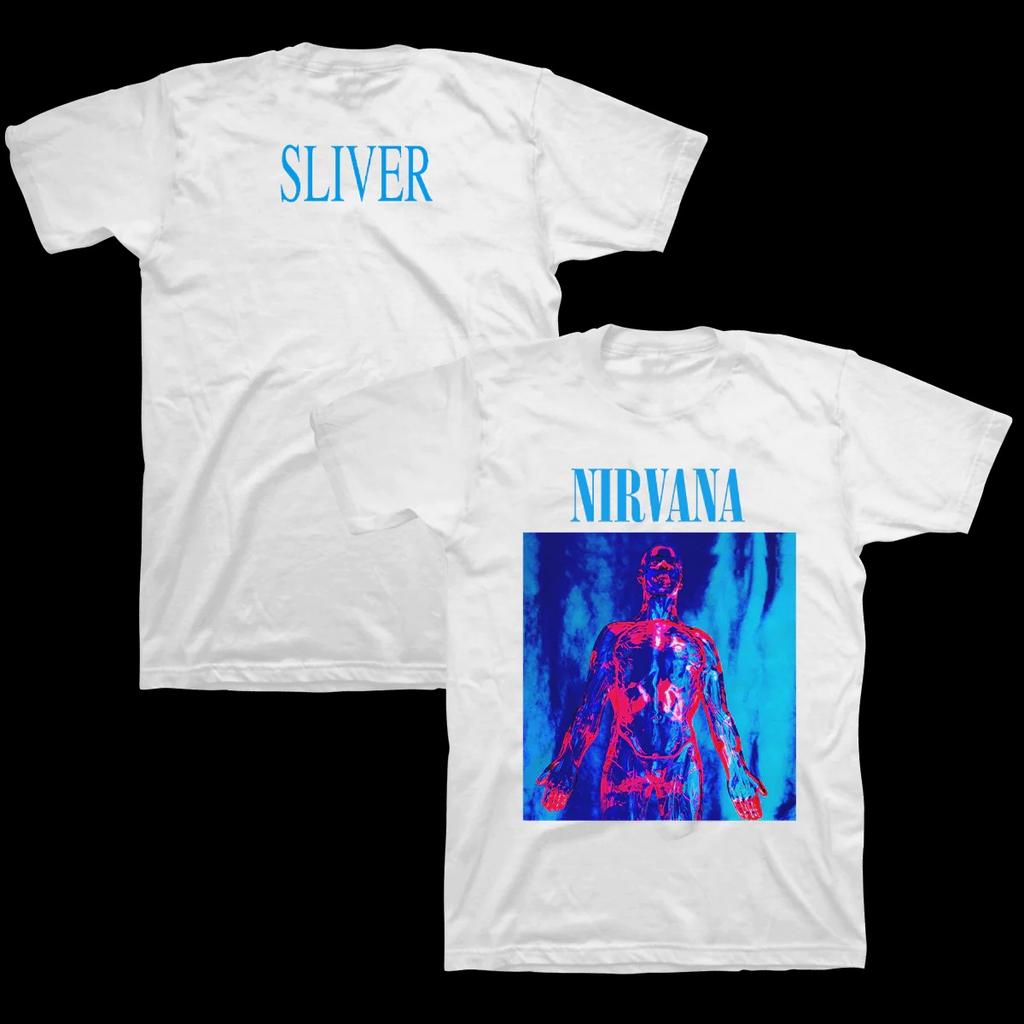 T-shirt Rock Band Nirvana Uomo e Donna Estate Gotico Retrò Abbigliamento Moda Girocollo Manica Corta Top