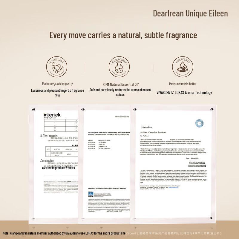 Dear Ilean Brittany White Tea Fragrance Hand Cream