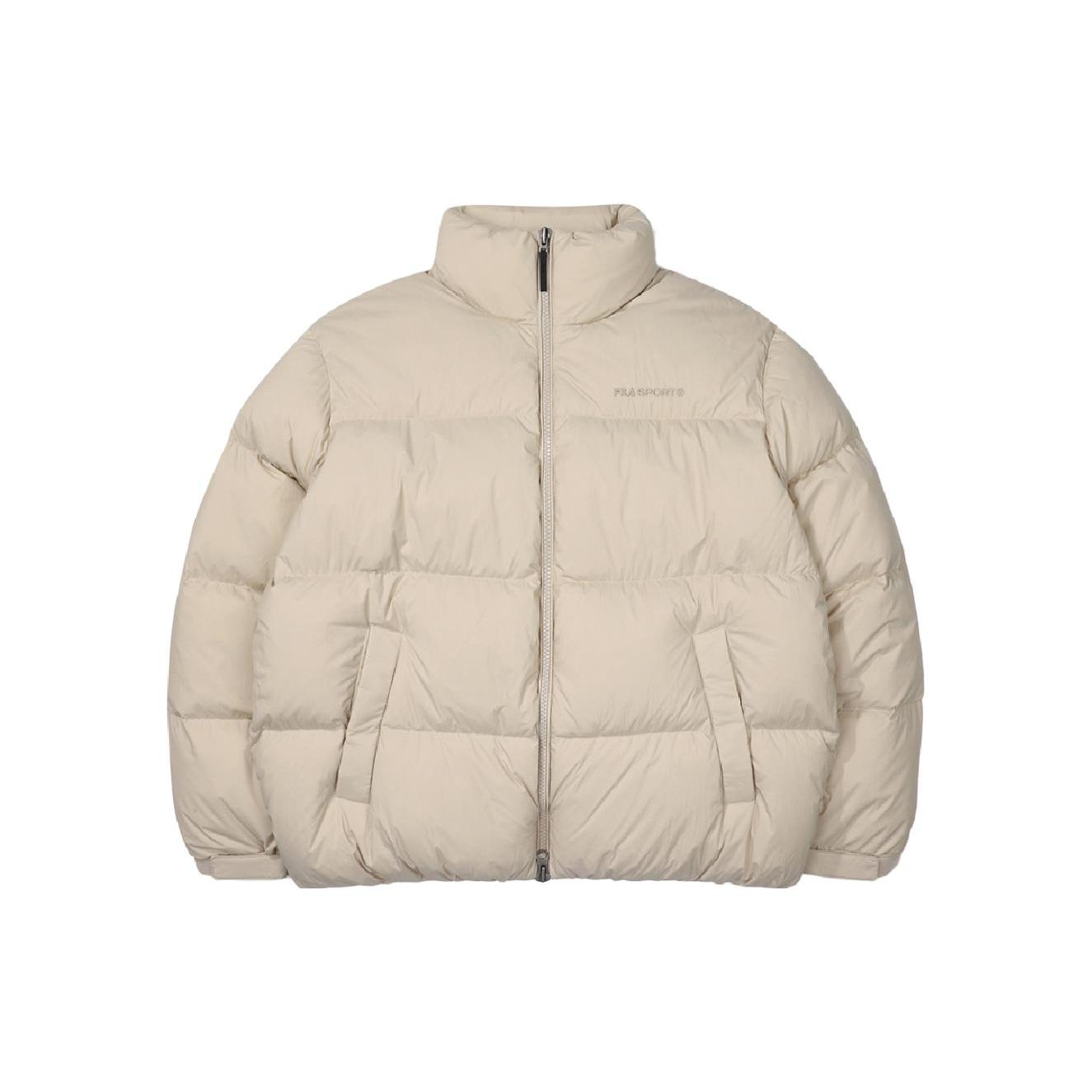 

New FILA Jackets Unisex Ecru FE2DJF6102X-PBG 105