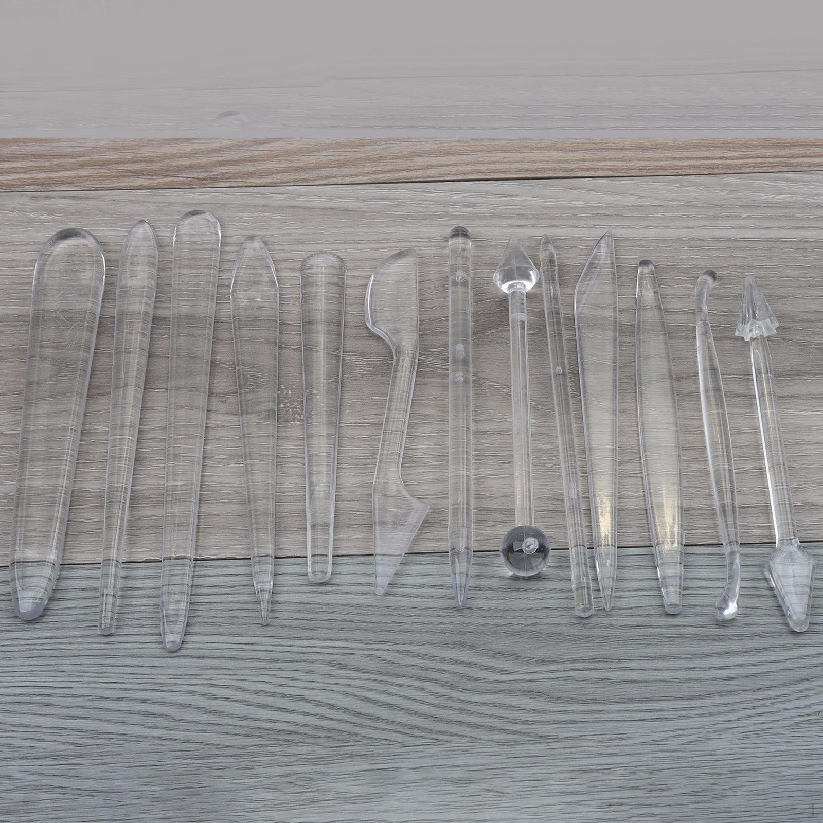 

13x Clay Tool Set Pottery Tool,Versatile for Beginner Professional Carving Sculpting Smoothing