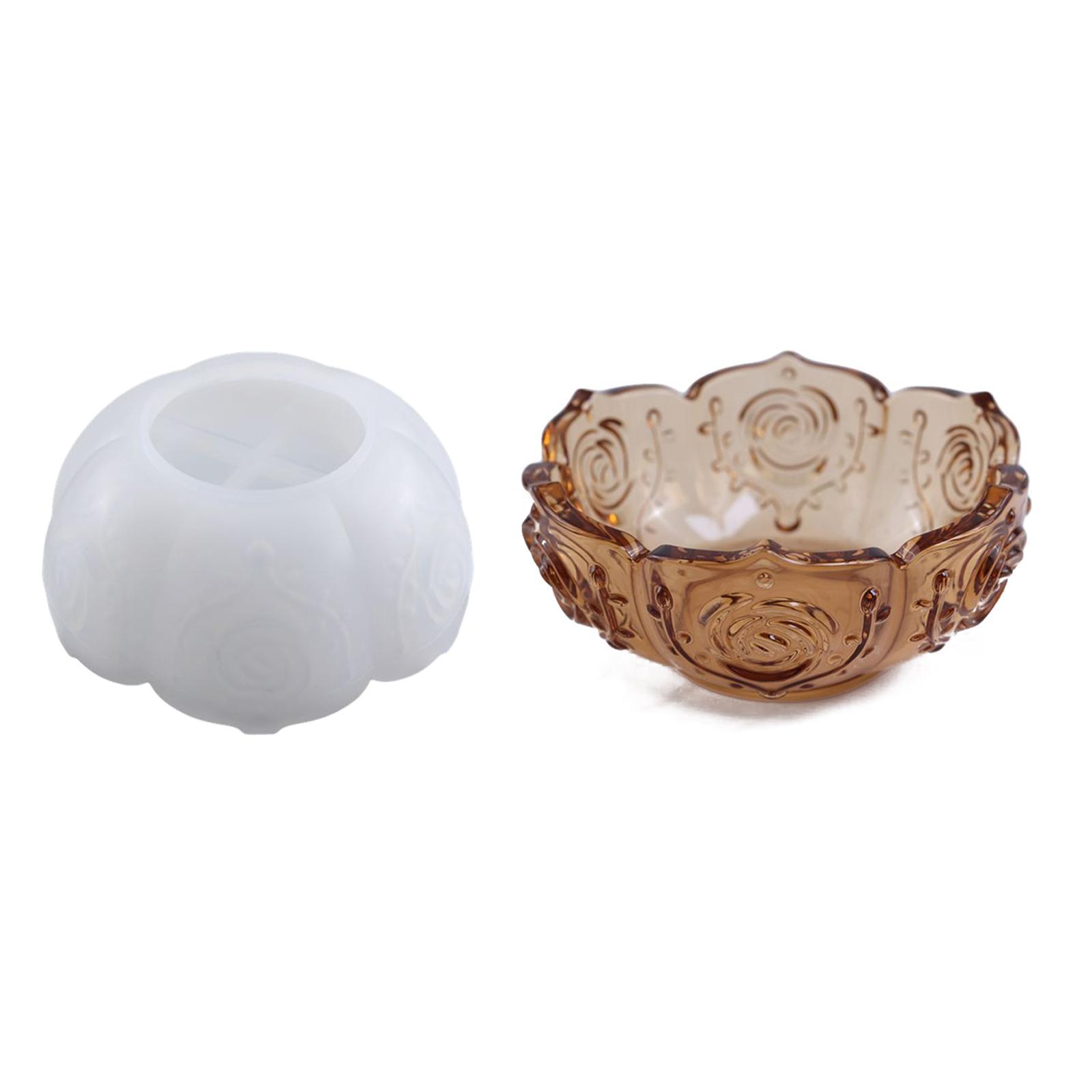 Jewelry Box Resin Mold Silicone Storage Box Epoxy Casting Mold Flower Pot Mold 1