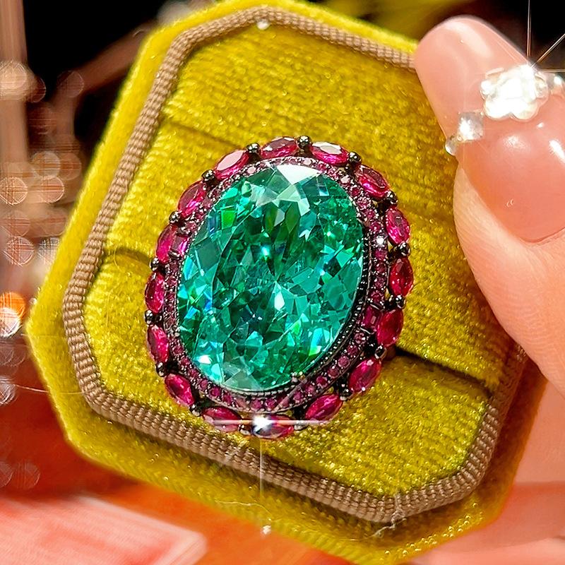 

Осенне-зимние украшения Медное основание Позолоченная имитация Пара Зеленый Черный Золотой Ретро Темпераментный набор 15 * 20