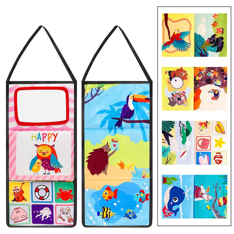 

Black and White Newborn Mirror Toys BabyTummy Time for Babies MontessoriDevelopment Crawl High Contrast ActivitySensory Toy Animal