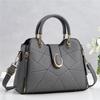 Exquisite Embroidery Premium Texture Handbag For Ladies, Multi-purpose Top Handle Shoulder Crossbody Daily Bag