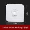 No-Punch Traceless Adhesive Wall Hooks for Frames and Shelves