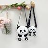 Cartoon Panda Silicone Bag Animal Cartoon Coin Purse Fashion Panda Crossbody Bag  Daily
