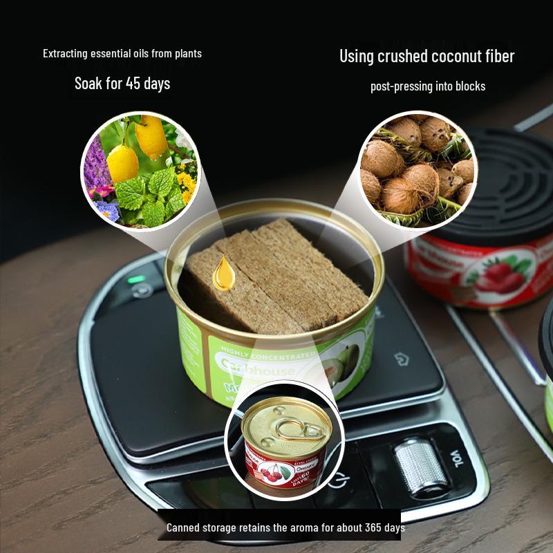 Coffee Scent Wooden Block Car Air Freshener for Odor Removal