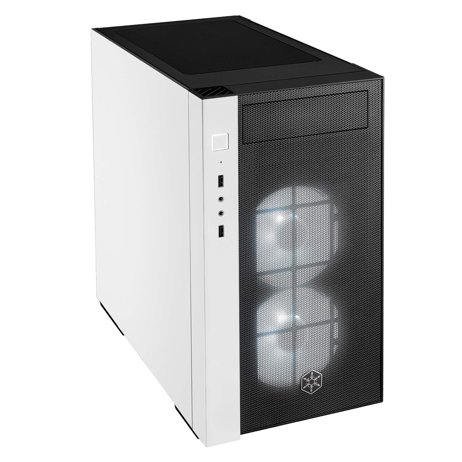 

SilverStone Redline Series RGB Fan + Tempered Glass PC Case SST-RL08BW-RGB