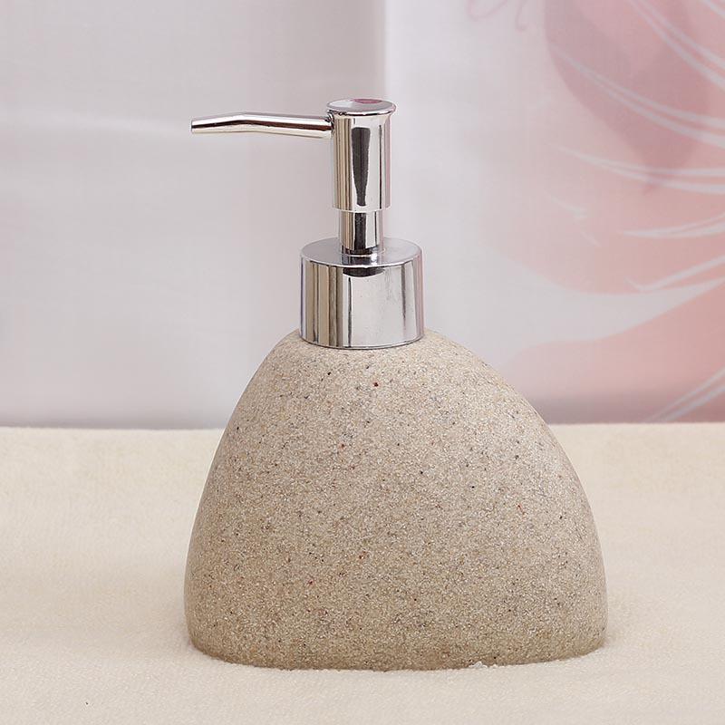 Luxuriöse Keramik-Druckflasche für Handseife, Shampoo und Duschgel