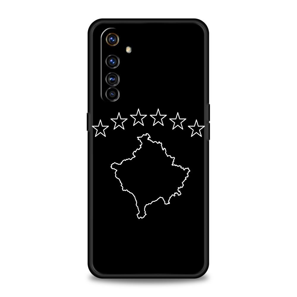 Telefonkasten für Realme 12 11 10 9 8 5G 7 6 GT5 GT3 GT2 Pro Plus C21 C11 C25 C35 für Realme GT Neo 2 3 3T 5 Abdeckung Albanien Flagge