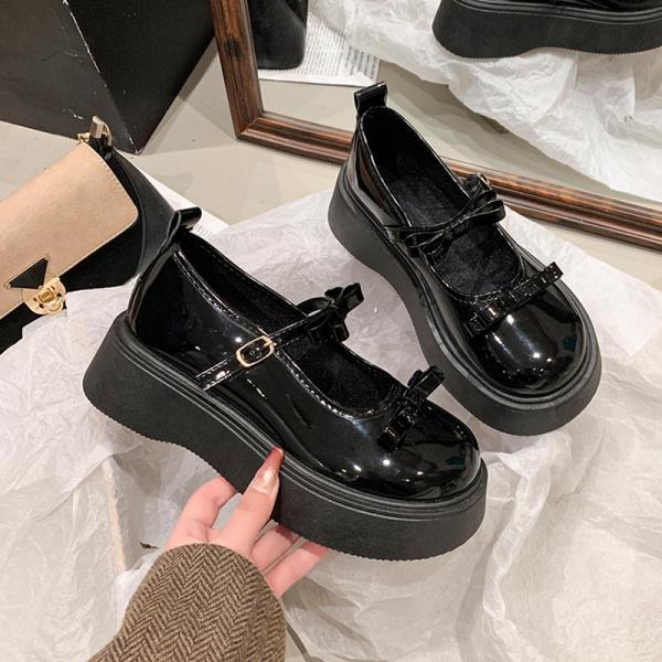 

Мода Женские Дерби Туфли Сабо Платформа Женская Обувь Белые Кроссовки Мелкий Вырез Осень Кожаные Криперы Платье Осень Лето Новинка 35