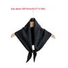 New Solid Color Knitted Triangular Scarf Multi-functional Soft Headscarf Coldproof Imitation Wool Neckerchief Women