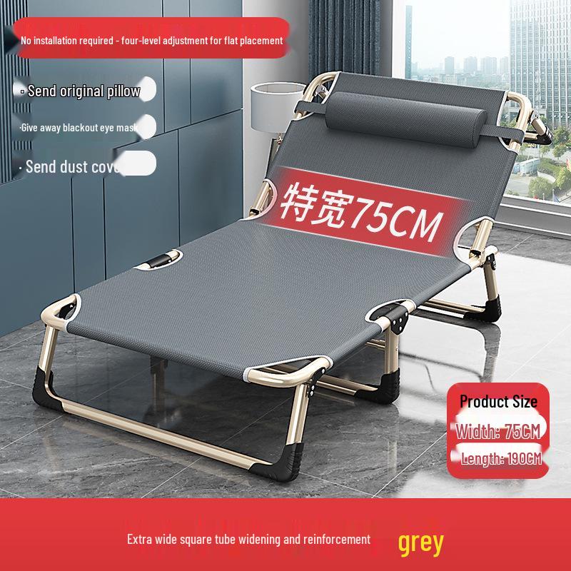 Collapsible Recliner Bed: Perfect for Home, Office Naps, Camping, and More.